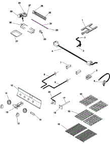 02 - Controls parts for Jenn-Air Grill JBQ30BAM from AppliancePartsPros.com
