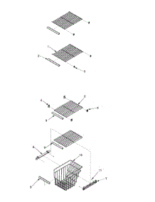07 - Fz Shelf parts for Admiral Refrigerator JC2228PEHB / PJC2228PHB0 from AppliancePartsPros.com