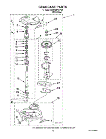 08 - Gearcase Parts parts for Maytag Washer 3UMTW5755TW1 from AppliancePartsPros.com