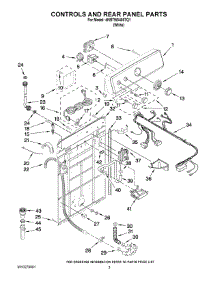 02 - Controls And Rear Panel Parts parts for Maytag Washer 4KMTW5405TQ1 from AppliancePartsPros.com