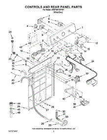 02 - Controls And Rear Panel Parts parts for Maytag Washer 4KMTW5755TW1 from AppliancePartsPros.com