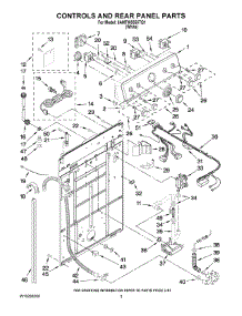 02 - Controls And Rear Panel Parts parts for Maytag Washer 6AMTW5555TQ1 from AppliancePartsPros.com