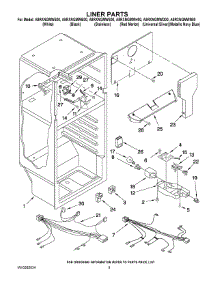 03 - Liner Parts parts for Maytag Refrigerator A8RXNGMWN00 from AppliancePartsPros.com