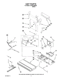 06 - Unit Parts parts for Maytag Refrigerator AFB2234WEB2 from AppliancePartsPros.com