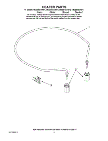 05 - Heater Parts parts for Maytag Dishwasher MDB6701AWB1 from AppliancePartsPros.com