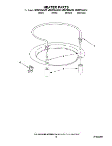 08 - Heater Parts parts for Maytag Dishwasher MDB6769AWQ0 from AppliancePartsPros.com
