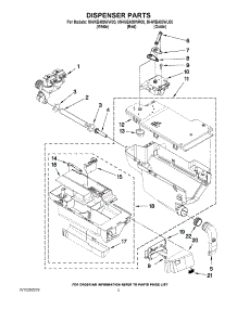 04 - Dispenser Parts parts for Maytag Washer MHWE400WJ00 from AppliancePartsPros.com