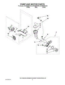 06 - Pump And Motor Parts parts for Maytag Washer MHWE400WJ00 from AppliancePartsPros.com