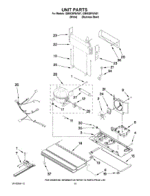 07 - Unit Parts parts for Maytag Refrigerator GB6526FEAS1 from AppliancePartsPros.com