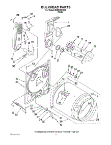 03 - Bulkhead Parts parts for Maytag Dryer MGDC100WQ0 from AppliancePartsPros.com