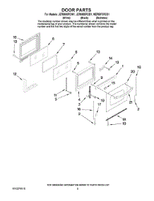 04 - Door Parts parts for Maytag Range MER5875RCS1 from AppliancePartsPros.com