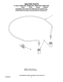05 - Heater Parts parts for Maytag Dishwasher MDB5601AWB1 from AppliancePartsPros.com