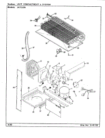 08 - Unit Compartment & System parts for Jenn-Air Refrigerator JRTD226L / BJ84A from AppliancePartsPros.com