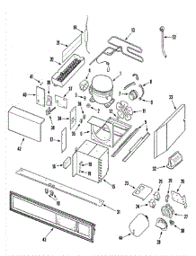 02 - Compressor parts for Admiral Refrigerator JS229FSBGB from AppliancePartsPros.com