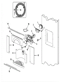 05 - Fountain parts for Admiral Refrigerator JS229FSBGB from AppliancePartsPros.com