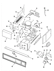 02 - Compressor parts for Admiral Refrigerator JS229SEXPB from AppliancePartsPros.com