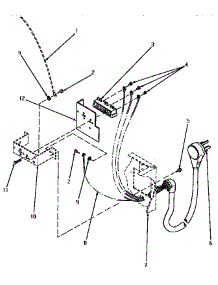 11 - Terminal Block (Starting Sn S6271976xg) parts for Amana Dryer KE5513 from AppliancePartsPros.com