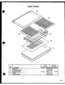 02 - Page 1 parts for Amana Cooktop KET700 from AppliancePartsPros.com
