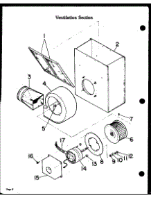 03 - Ventilation parts for Amana Cooktop KET700 from AppliancePartsPros.com