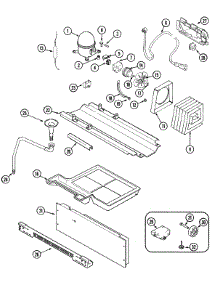 02 - Compressor (Rev 12) parts for Admiral Refrigerator KFU5755 from AppliancePartsPros.com