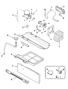 03 - Compressor (Rev 19) parts for Admiral Refrigerator KG57U95SKD from AppliancePartsPros.com