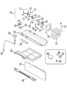 02 - Compressor (Rev.10) parts for Admiral Refrigerator KG66U55 from AppliancePartsPros.com