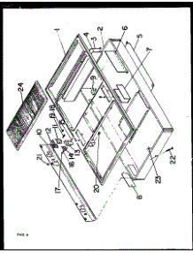 03 - Modular Gas Cook Tops parts for Amana Cooktop KGT-693 from AppliancePartsPros.com