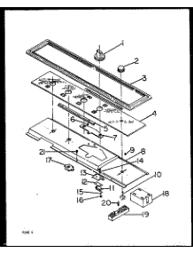 04 - Modular Gas Tops parts for Amana Cooktop KGT-693 from AppliancePartsPros.com