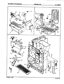 04 - Ice Maker parts for Maytag Refrigerator KRB18HA3W3 / 9D35A from AppliancePartsPros.com