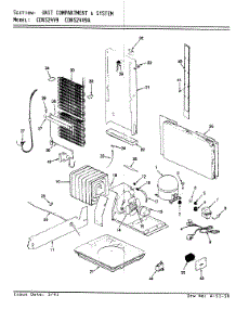 03 - Freezer Compartment parts for Maytag Refrigerator KRB18KA4W3 / BF42B from AppliancePartsPros.com