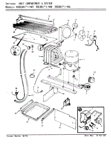 07 - Unit Compartment & System parts for Maytag Refrigerator KRB18KA4W3 / AF41A from AppliancePartsPros.com