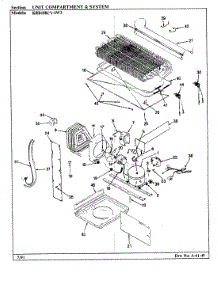 07 - Unit Compartment & System parts for Maytag Refrigerator KRB18KN4W3 / BF42A from AppliancePartsPros.com