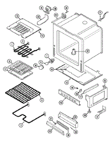 04 - Oven / Base parts for Norge Range L3878VVV from AppliancePartsPros.com