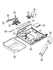 03 - Internal Controls parts for Norge Range L6892VRV from AppliancePartsPros.com