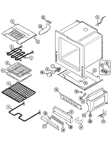 04 - Oven / Base parts for Norge Range L6892VVV from AppliancePartsPros.com
