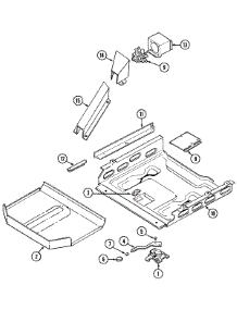 03 - Internal Controls parts for Norge Range L6892VYV from AppliancePartsPros.com