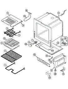 04 - Oven / Base parts for Norge Range L6892VYV from AppliancePartsPros.com