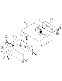 02 - Control Panel parts for Norge Oven L9845XUB from AppliancePartsPros.com