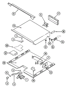 02 - Internal Controls parts for Norge Oven L9875VRV from AppliancePartsPros.com