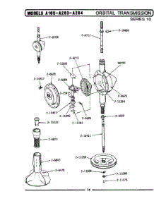 05 - Orbital Transmission (Series 10) parts for Maytag Washer LA105 from AppliancePartsPros.com