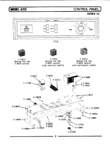 04 - Control Panel (A112) parts for Maytag Washer LA112 from AppliancePartsPros.com