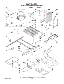 09 - Unit Parts parts for Maytag Refrigerator ASD2523WRW00 from AppliancePartsPros.com
