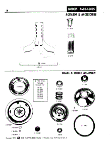 03 - Brake & Clutch Assembly parts for Maytag Washer LA608 from AppliancePartsPros.com