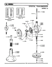 05 - Orbital Transmission parts for Maytag Washer LA712 from AppliancePartsPros.com