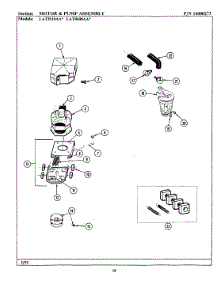 05 - Motor & Pump Assembly parts for Maytag Washer LAT2910AAL from AppliancePartsPros.com