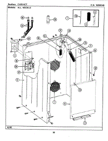 02 - Cabinet parts for Maytag Washer LAT7300ABW from AppliancePartsPros.com