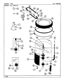 07 - Tub parts for Maytag Washer LAT7793ABL from AppliancePartsPros.com