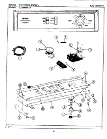 04 - Control Panel parts for Maytag Washer LAT8608AAW from AppliancePartsPros.com