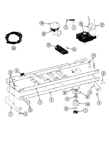 04 - Control Panel parts for Maytag Washer LAT8640BAW from AppliancePartsPros.com