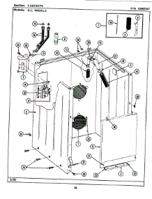 02 - Cabinet parts for Maytag Washer LAT8650BAL from AppliancePartsPros.com